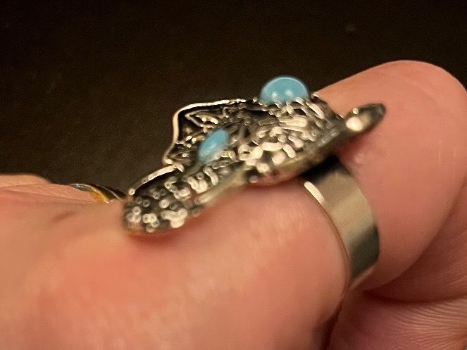 Anelli: Ring mit Elefant ( one Size ) – Nuovo (secondo la descrizione) da Gams venduto da Mariawicca 2