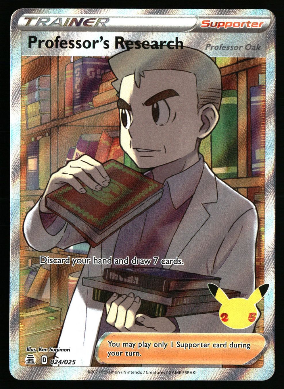 Pokémon Sammelbilder & Trading cards: Professor's Research #24 Pokemon Celebrations – Gebraucht aus Feuerthalen von Plazatoys