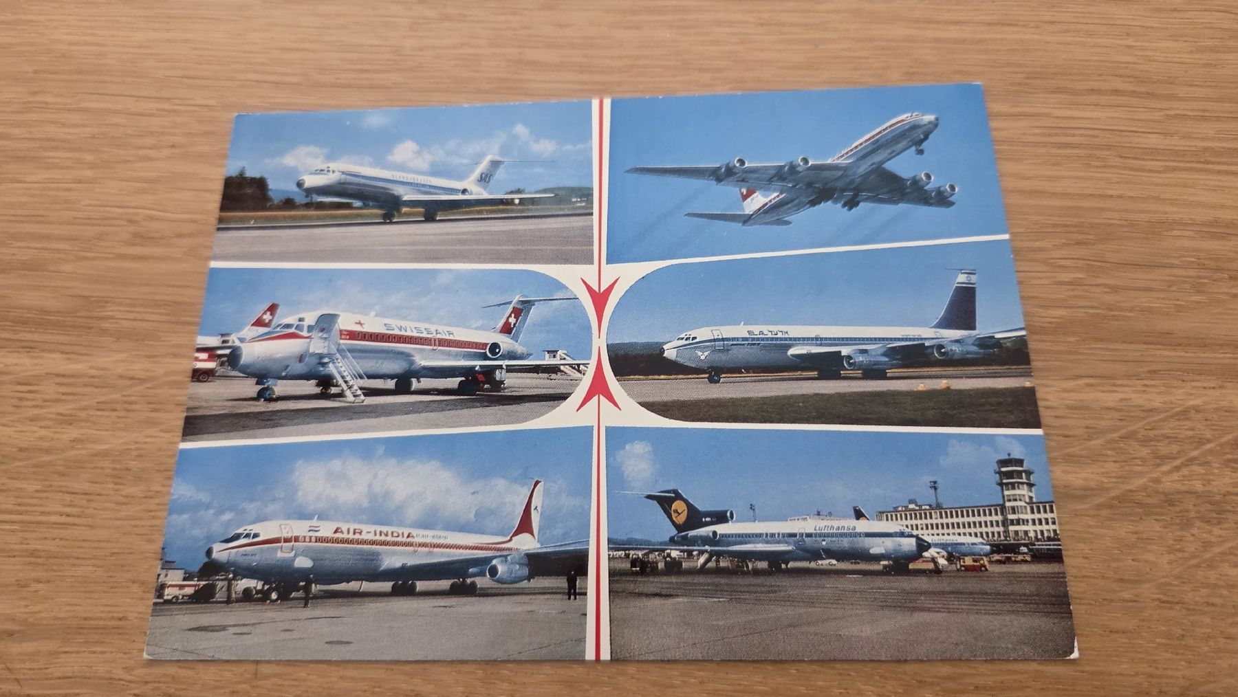 Ansichtskarten: Ansichtskarte diverse Flugzeug Typen – Gebraucht aus Arni AG von Moth68