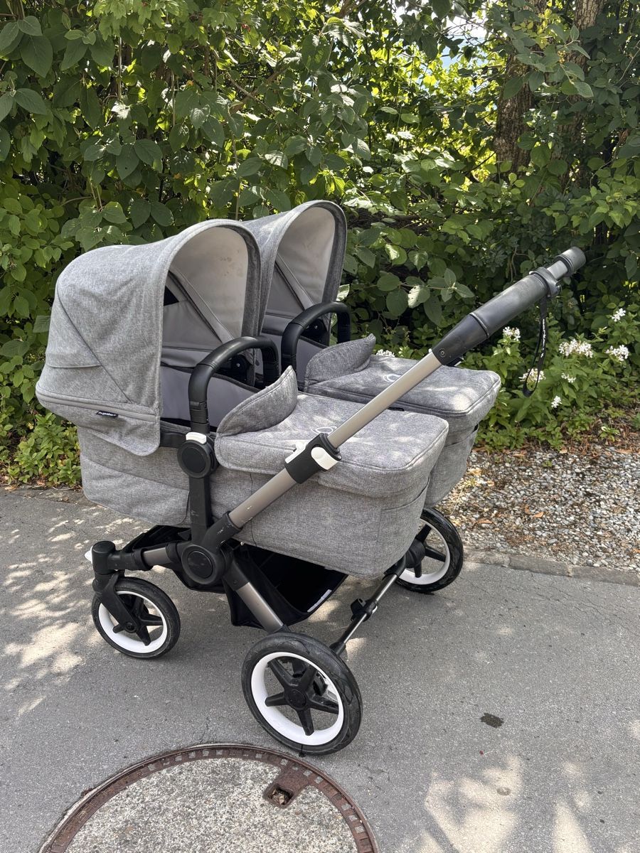 Bugaboo Carrozzine: Bugaboo Donkey 5 Zwillingskinderwagen – Usato da Hinterforst venduto da appletini