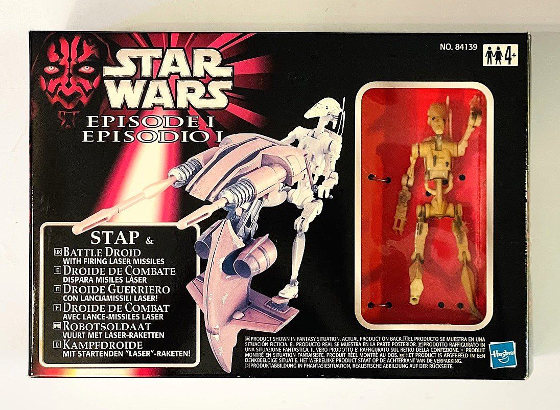 Star Wars Figurines: Star Wars Episode 1 Battle Droid STAP 10 cm – D'occasion à Duggingen par nad_6yzh
