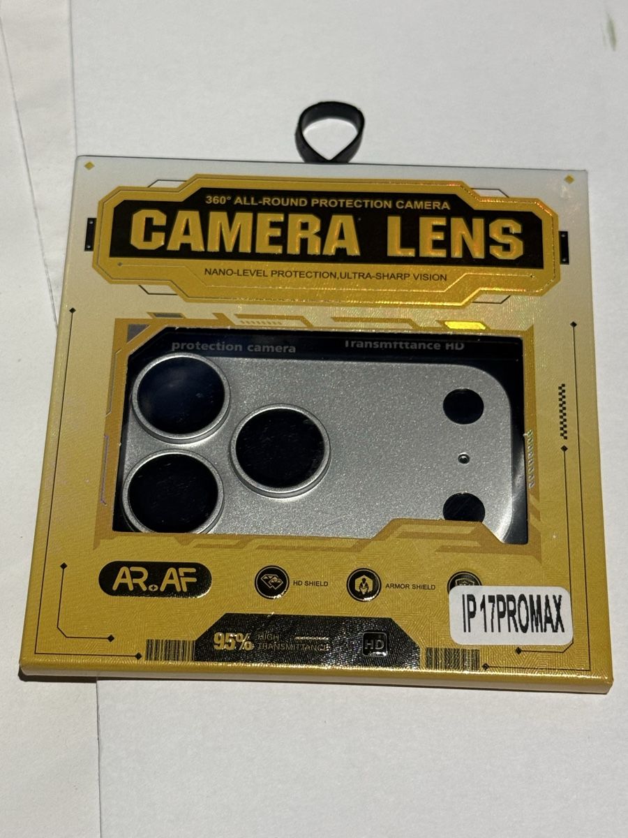 Cover & Protezioni schermo: Protection objectif caméra pour iPhone 17 Pro Max neuf – Nuovo e nell'imballaggio originale da Lausanne venduto da Licio7