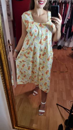 🌺Blumiges Sommerkleid Gr. 54  Vintage🌺