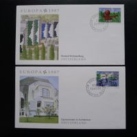 1987 EUROPA FDC im US-Format