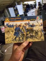 Italeri Union Artillerie Bausatz, Civil War, 1:72, ovp (x)