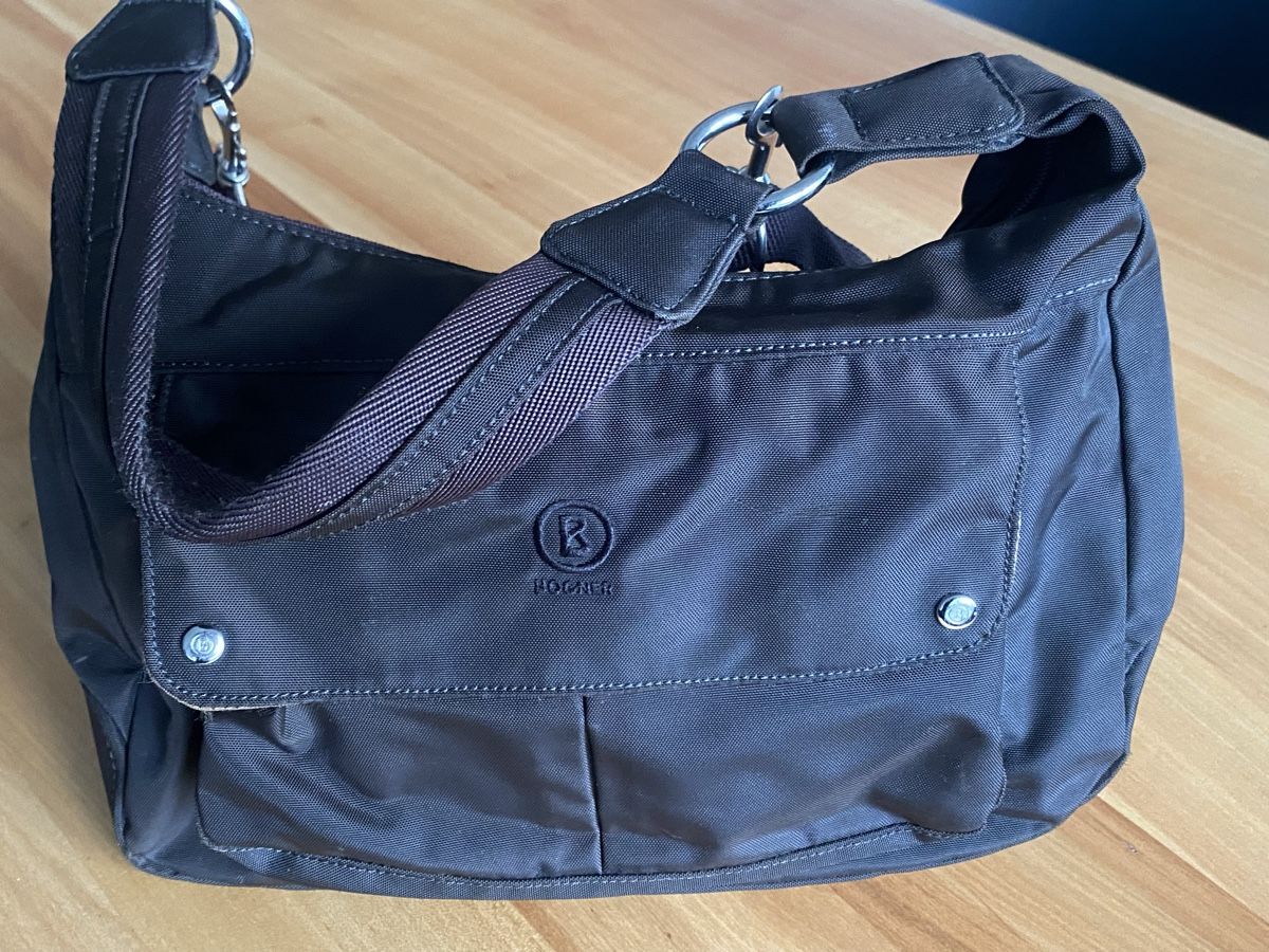 Bogner Borse da donna: Bogner Handtasche in trendigem Braun – Usato da Chur venduto da Maurina1 1