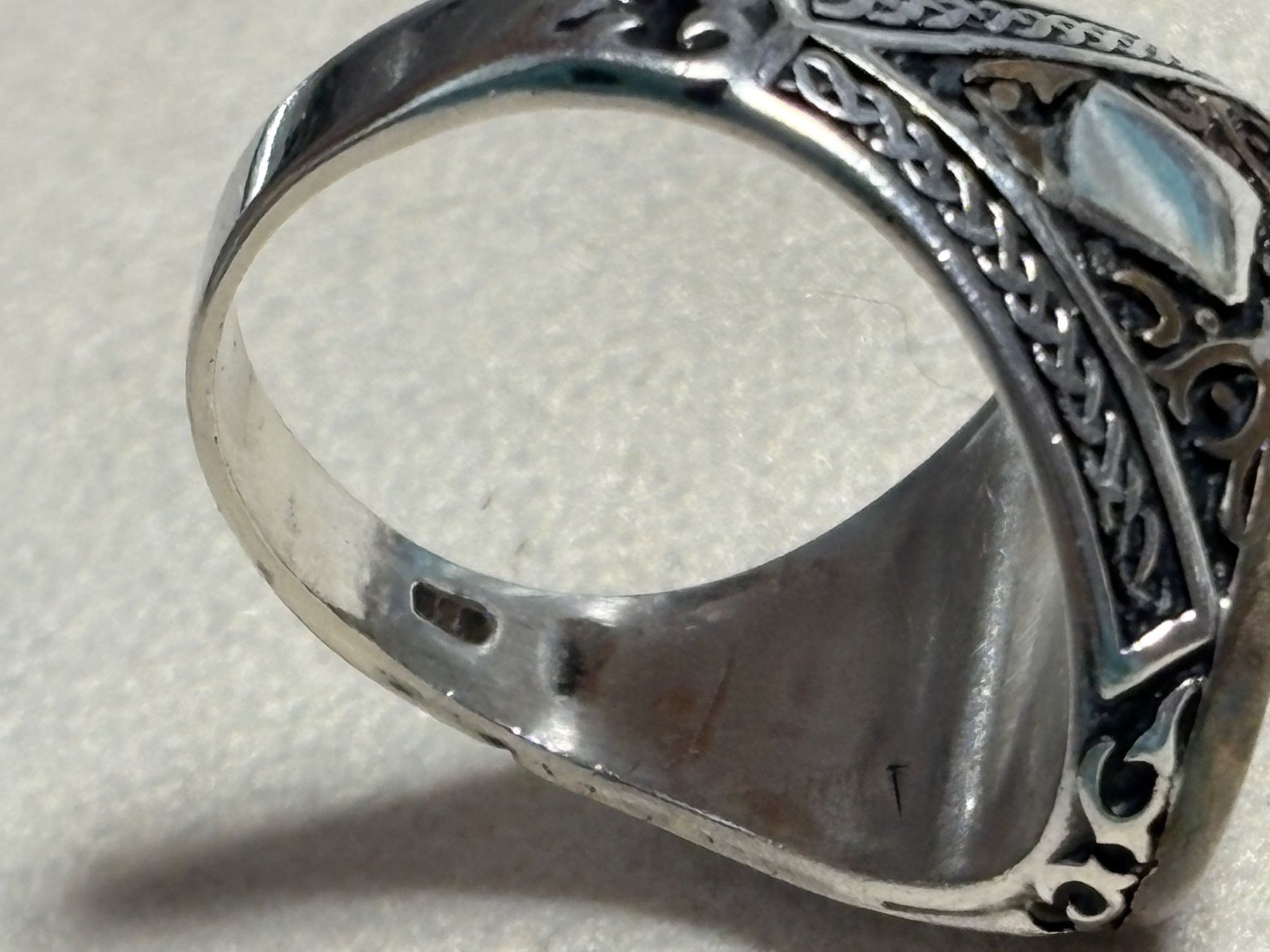 Ringe: Silberring 925, Grösse 29, Gewicht 15 g – Gebraucht aus St. Peterzell von verena40 1