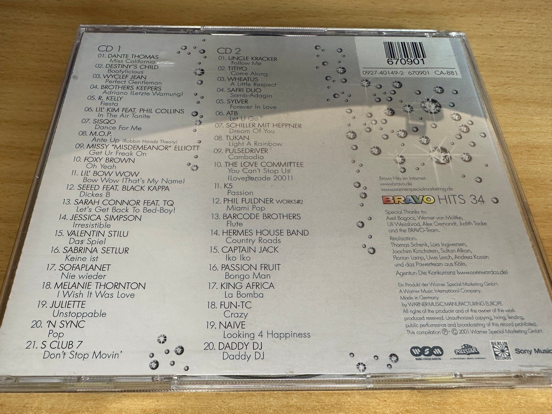CD: Various – Bravo Hits 34 - 2 CD – Usato da Rikon im Tösstal venduto da Alpenmutz 1