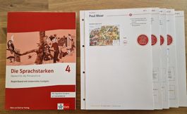 Die Sprachstarken 4 Begleitband mit Unterrichts-Cockpits