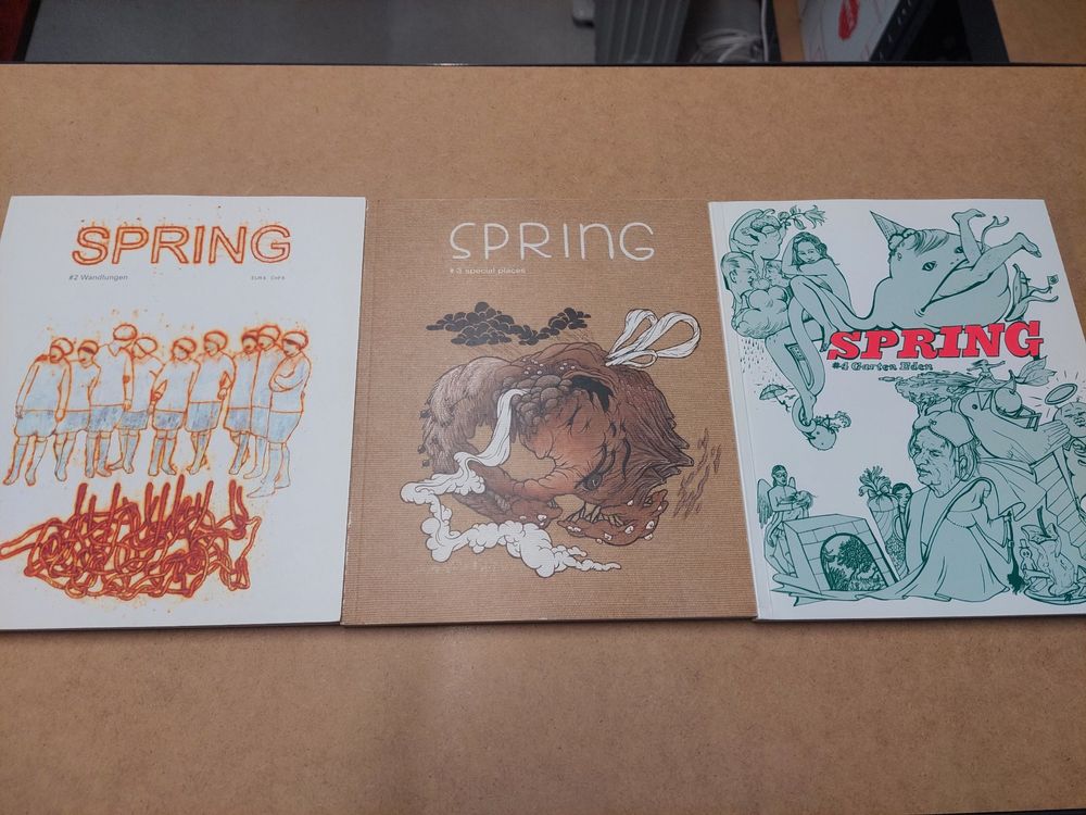 Spring (Comic Magazin) 2, 3 ,4. SELTEN, vergriffen, top. (Gebraucht) in ...