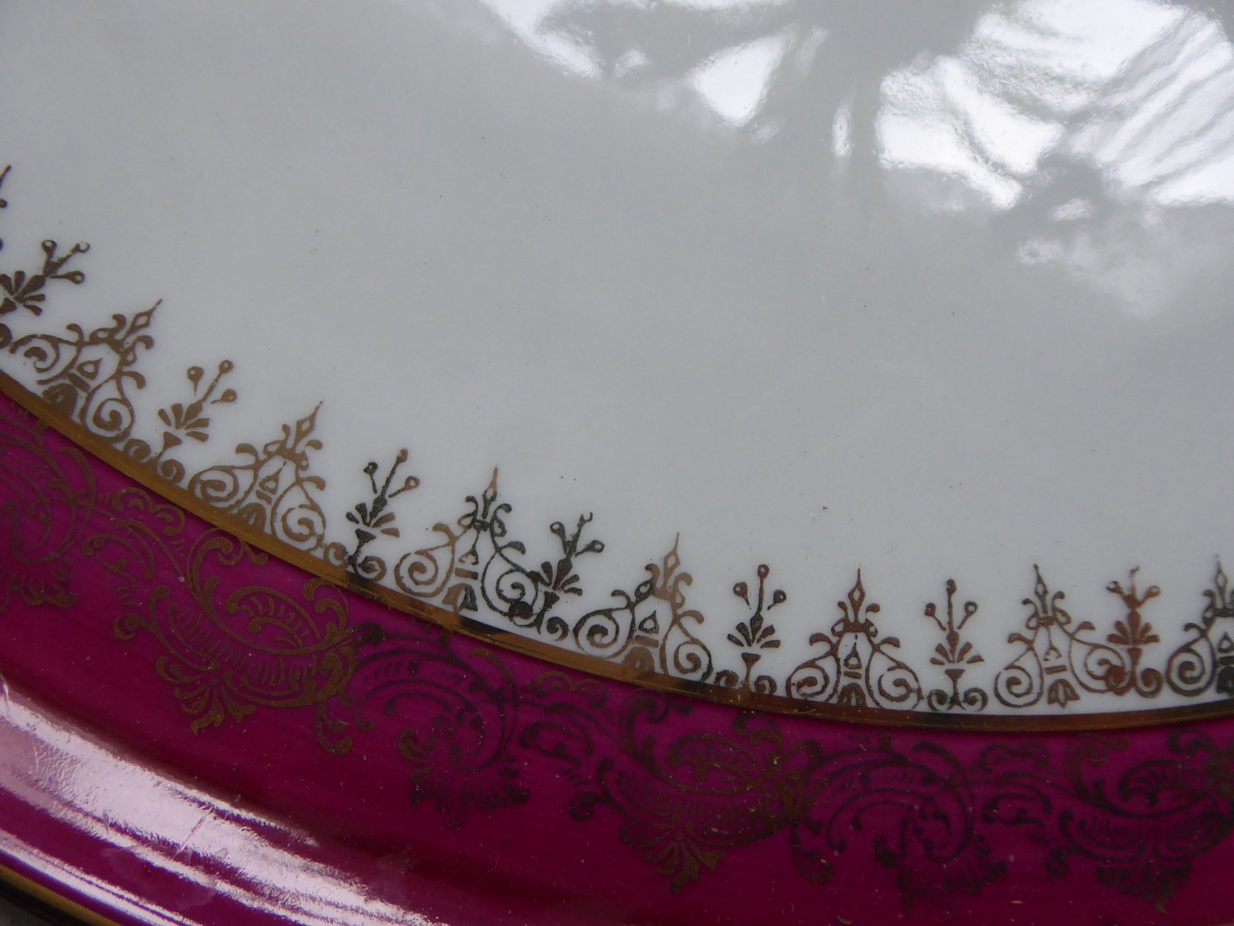 Piatti di portata: Tortenplatte LIMOGES mit Blumenbouquet – Usato da Pratteln venduto da Emmy 1