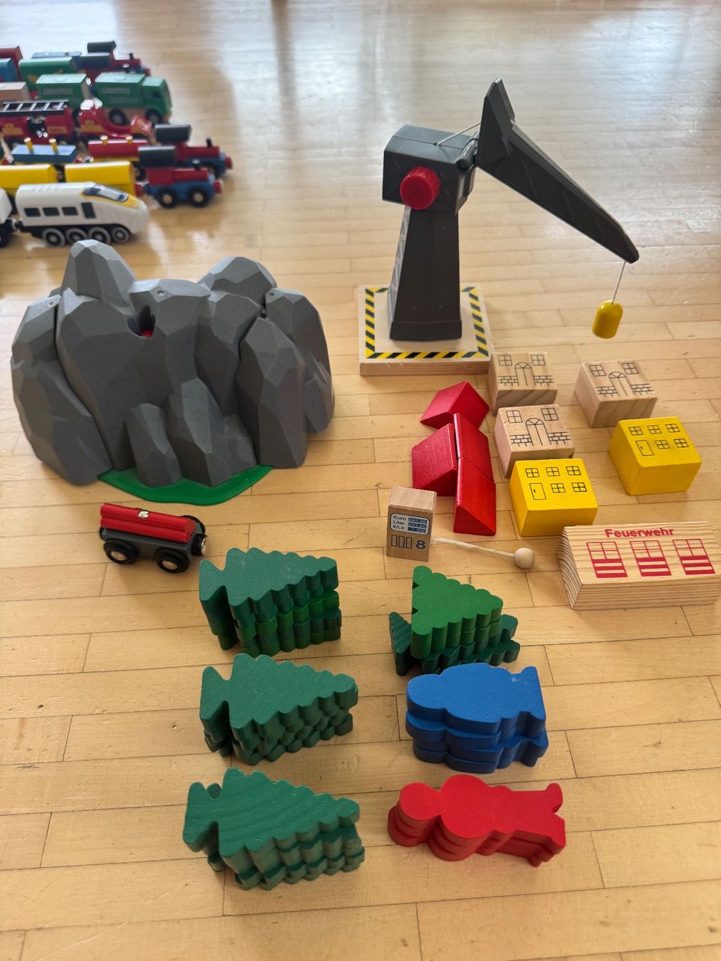 Brio Spielzeuge: Brio Eisenbahn mit viel Zubehör – Gebraucht aus Meilen von Ebi77 5