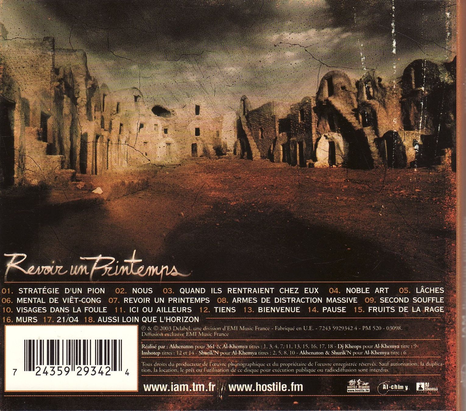 CD: IAM – Revoir Un Printemps – Nuovo (secondo la descrizione) da Boussens venduto da catfood01 1