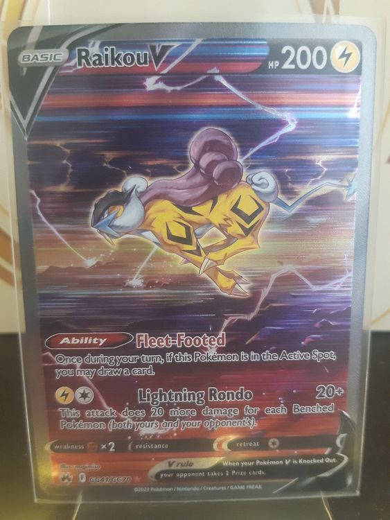 Pokemon Raikou V Crown Zenith Kaufen Auf Ricardo