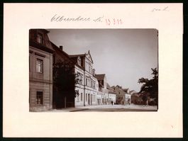 Fotografie Olbernhau, Marktplatz mit Apo