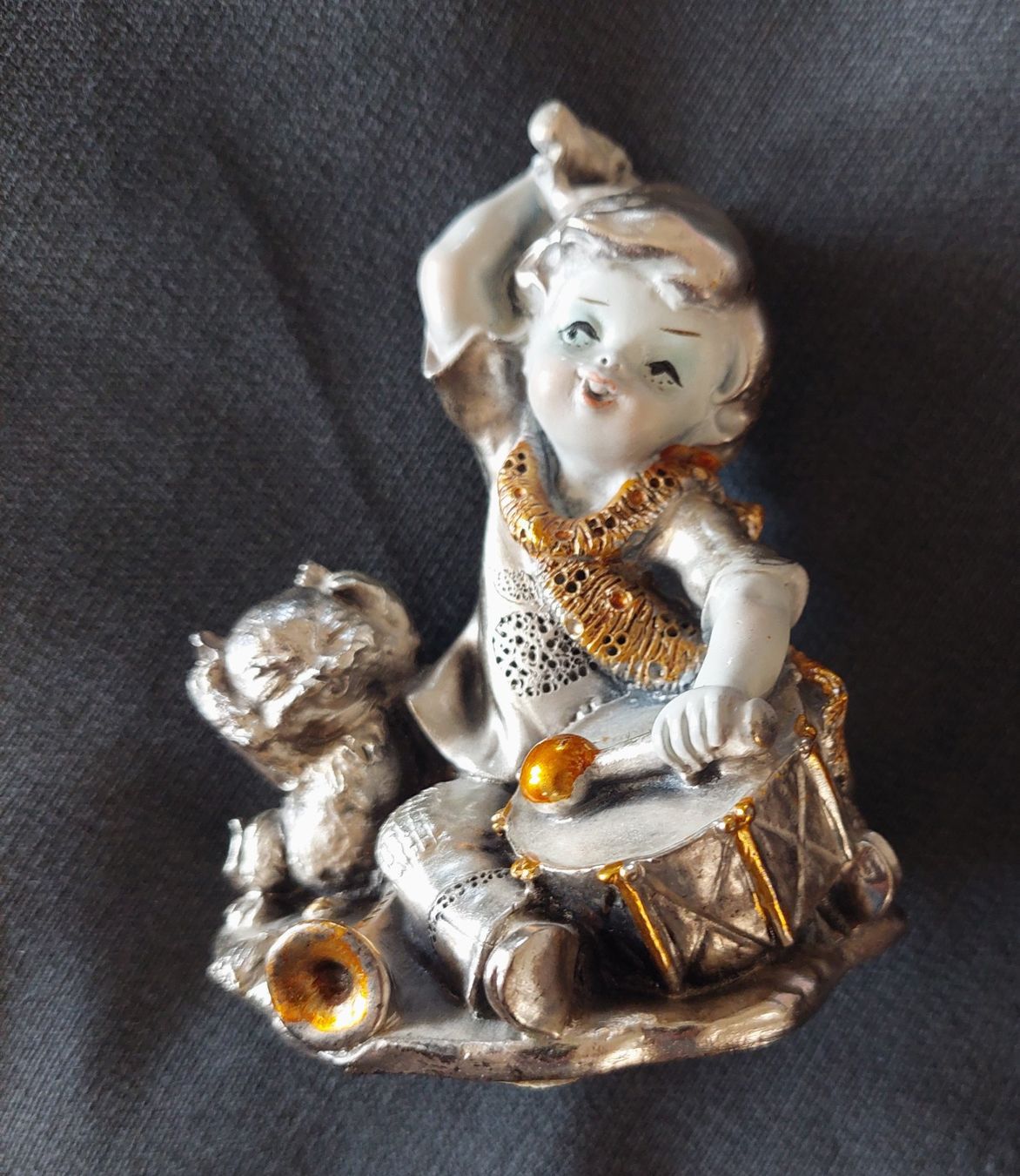 Statuette: Katzenmusik oder Trommlerin (G. Armani Florence) – Usato da Schaffhausen venduto da Rosenmund 3
