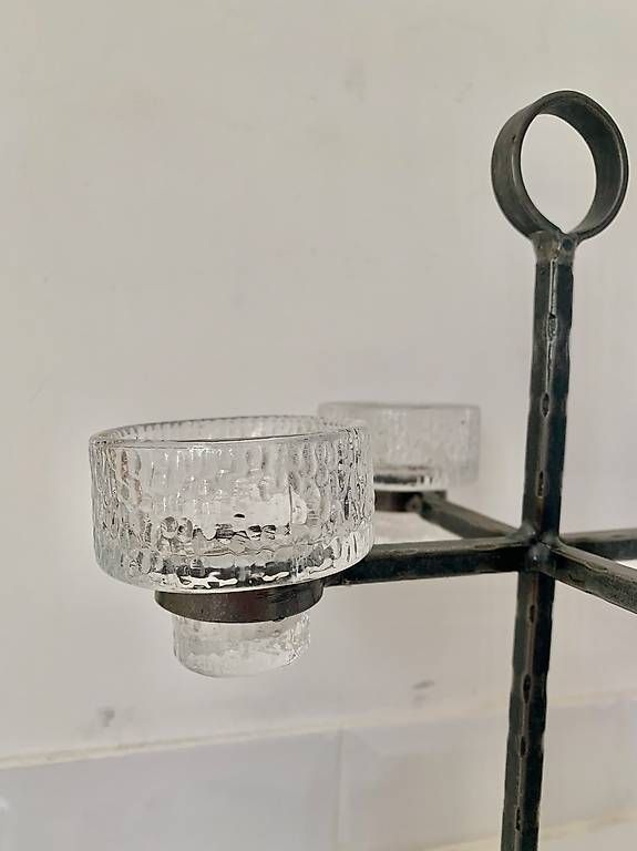 Portacandele: Chandelier vintage scandinave – Usato da Montreux venduto da Barber_Swiss_Vintage 2