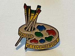 1 Pin Malerei M. Leuenberger