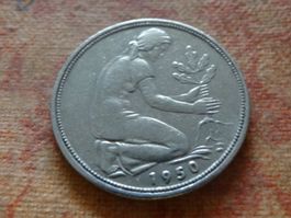 DEUTSCHLAND 50 Pfennig 1950