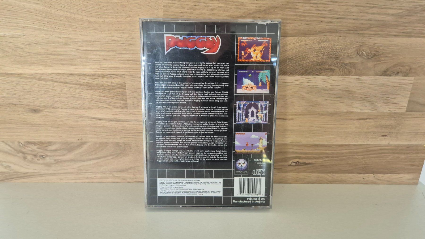 Sega Giochi: Buggsy - Sega Mega CD Spiel 1993 – Usato da Bassersdorf venduto da retrolab 4