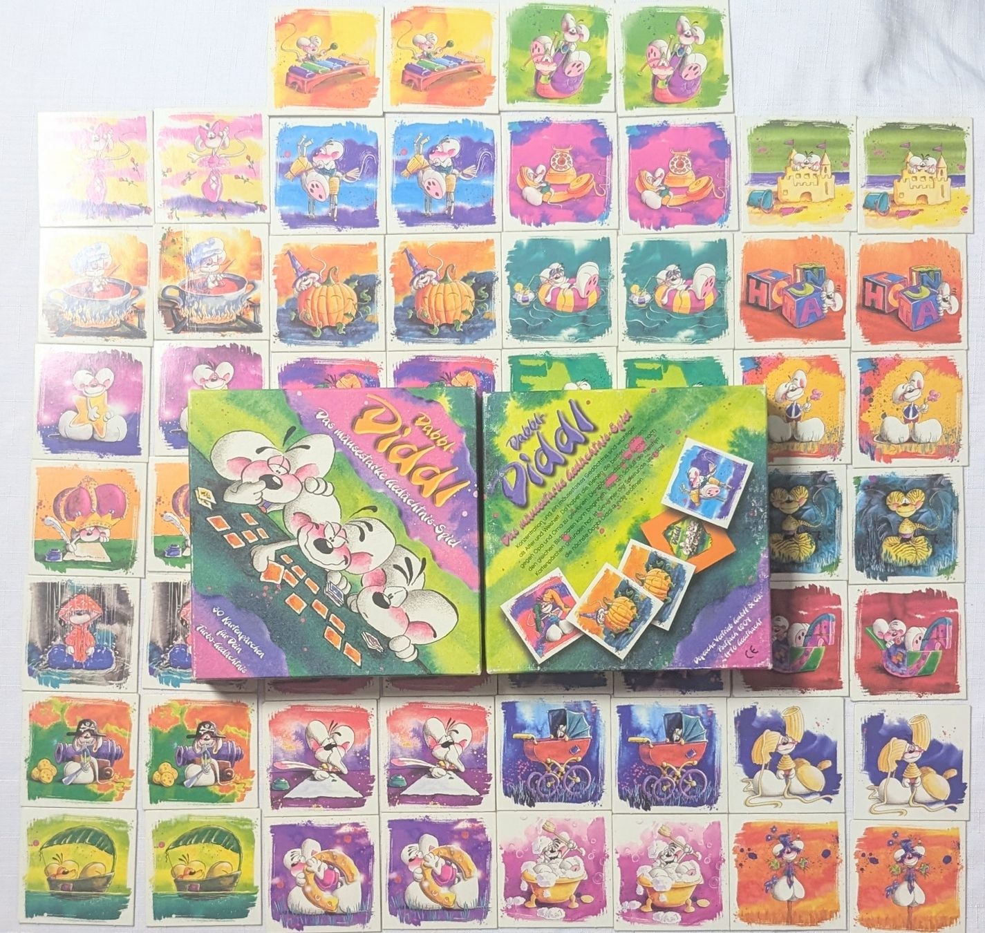Giochi: Vintage - Dabbl-Diddl - Memory - Diddl – Nuovo (secondo la descrizione) da Wängi venduto da ABIZONE-86 3