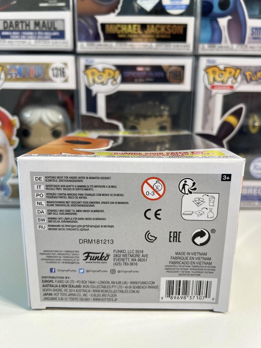 Funko Statuette: Funko POP! Candy Sour Patch Kids Orange Sour Patch Kid – Usato da Le Mouret venduto da perfectbijou 5