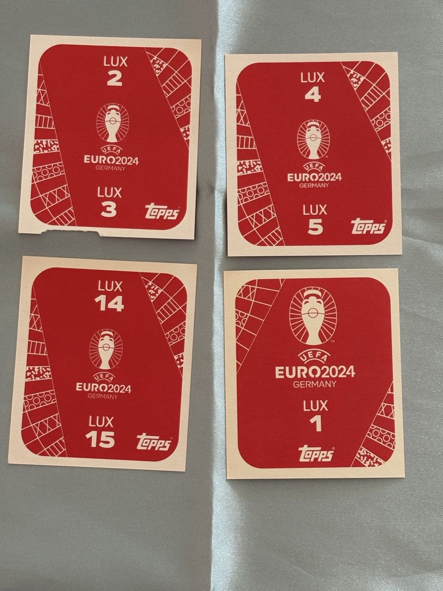Topps Carte collezionabili: Luxemburg Topps EM 2024 – Nuovo (secondo la descrizione) da Luzern venduto da jas_bd2h 1