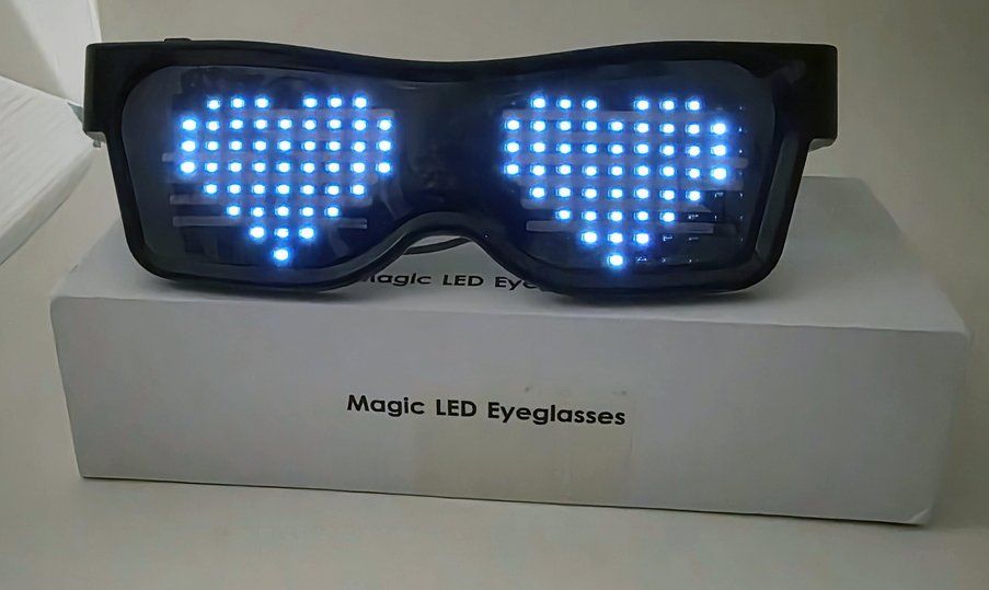Occhiali & Lenti: Funky Led Glasses (Blau) – Nuovo (secondo la descrizione) da Zürich venduto da Numark 1
