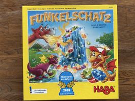 Funkelschatz Kinderspiel HABA 2018 mit 90 Edelsteinen
