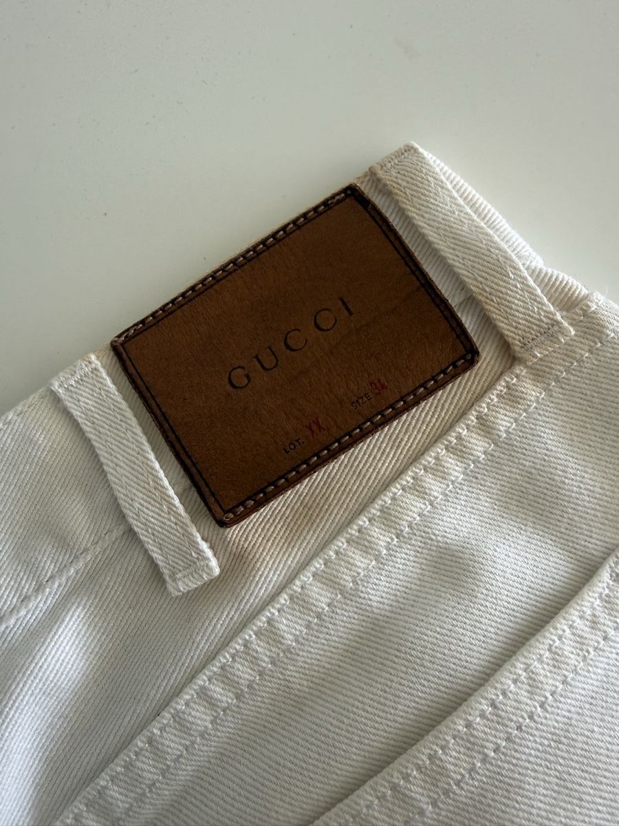 Gucci Jeans: Herren Jeans Gucci weiss e Grösse 34 – Usato da Bülach venduto da mrt_m2tm 3