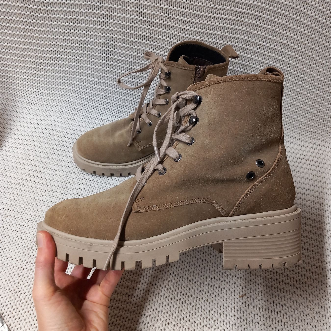 Damenschuhe: Leder-Stiefeletten 5th AVENUE Gr.39 – Gebraucht aus Gwatt (Thun) von umwelt-brocki