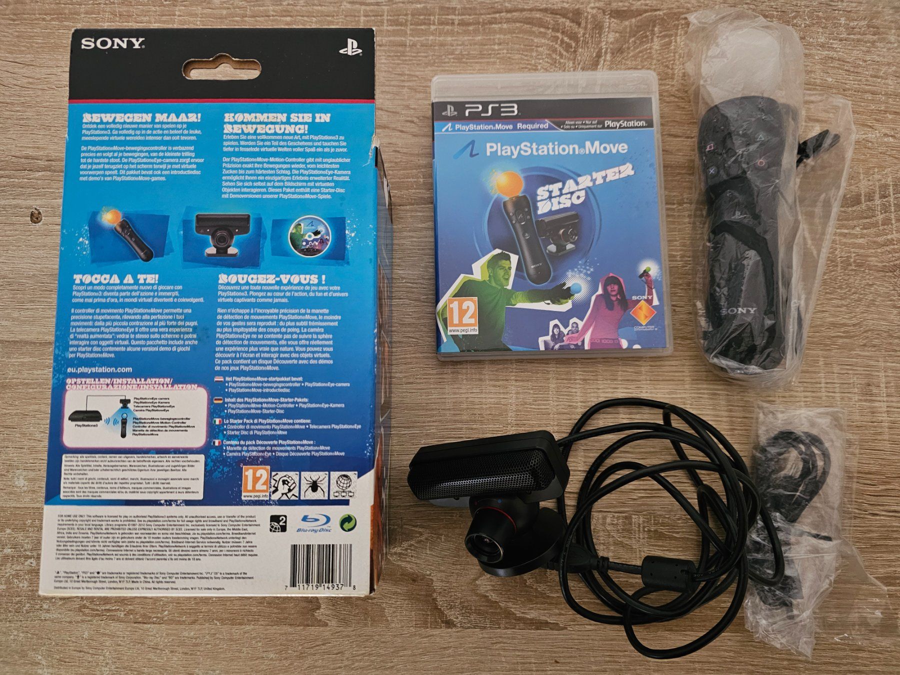Sony Spiele: 5 Playstation 3 Games mit Move Motion Controller und Kamera – Gebraucht aus Sempach von  1