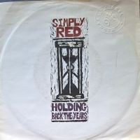 Vinyl-Single Simply Red - Holding Back The Years