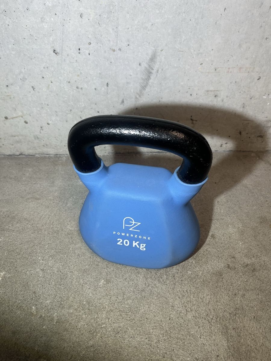 Powerzone Hanteln & Gewichte: Kettlebell Powerzone blau 20 Kg neuwertig – Gebraucht aus Würenlos von KLG_3TBs 4