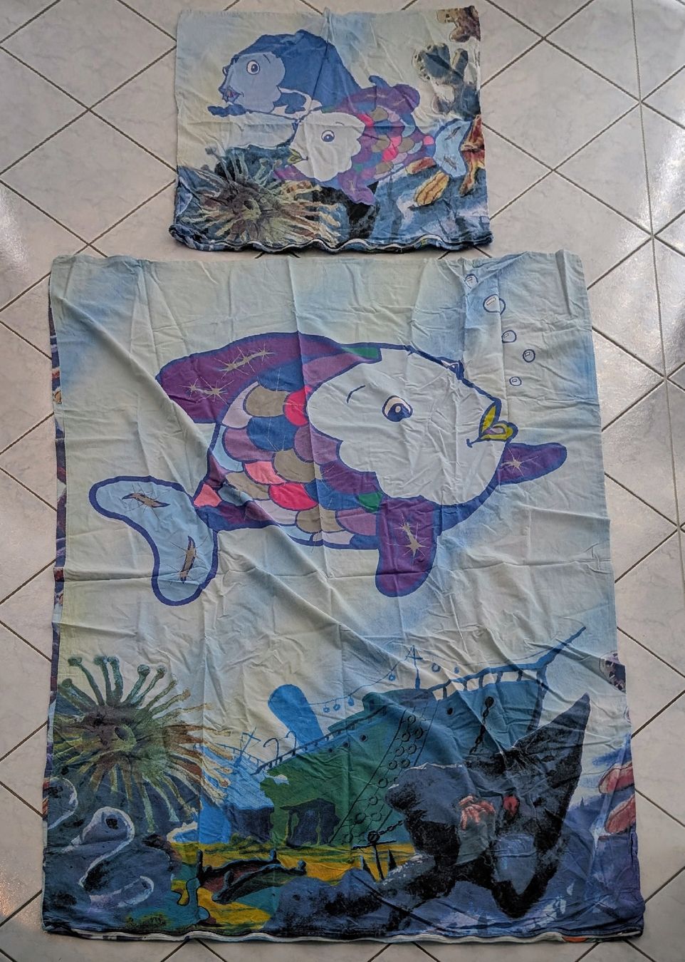 Linge de lit: Der Regenbogenfisch Kinder Bettwäsche – D'occasion à Wängi par ABIZONE-86