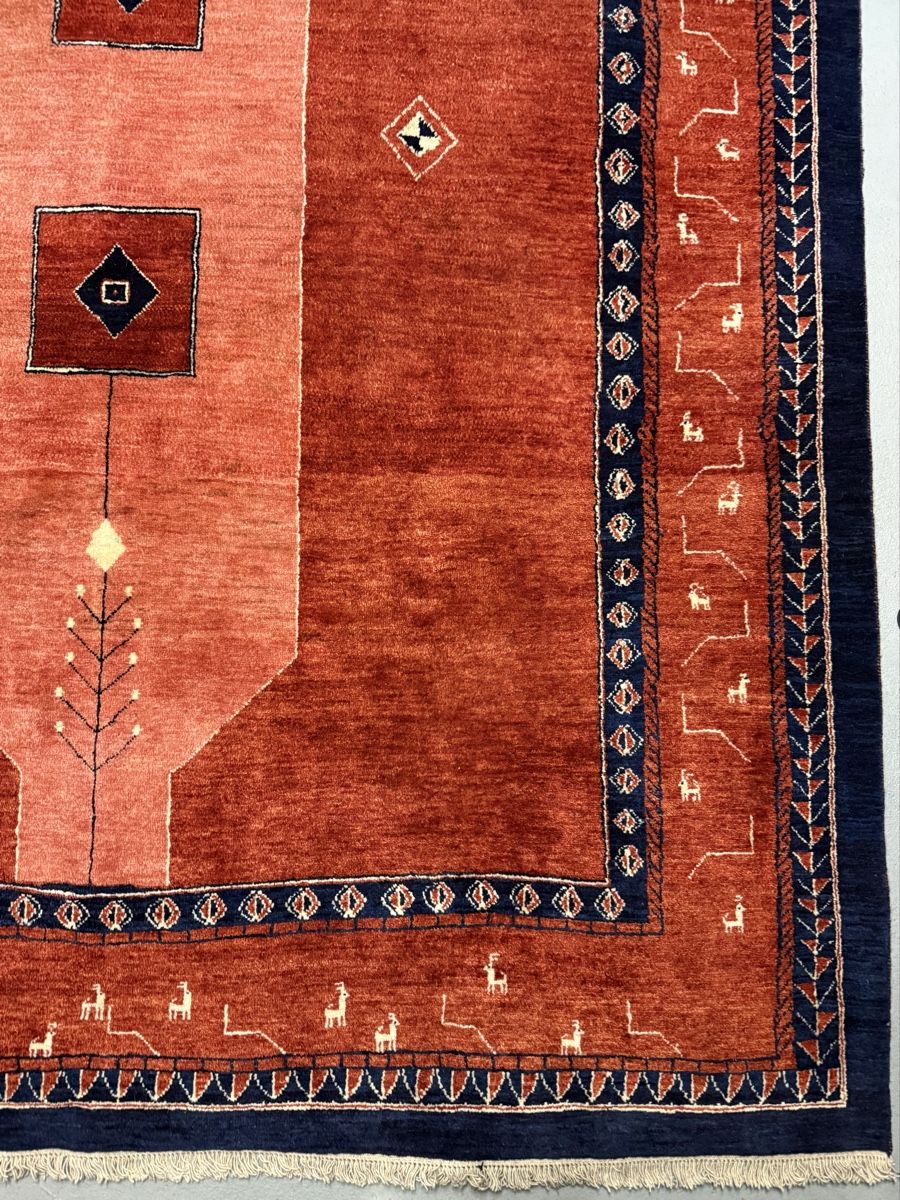 Gabbeh Teppiche: Wunderschöner Perserteppich Gabbeh 287x215.cm – Gebraucht aus Sempach von Star7 2