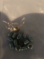 Madenschrauben, Wurmschrauben M4 x4mm lang.