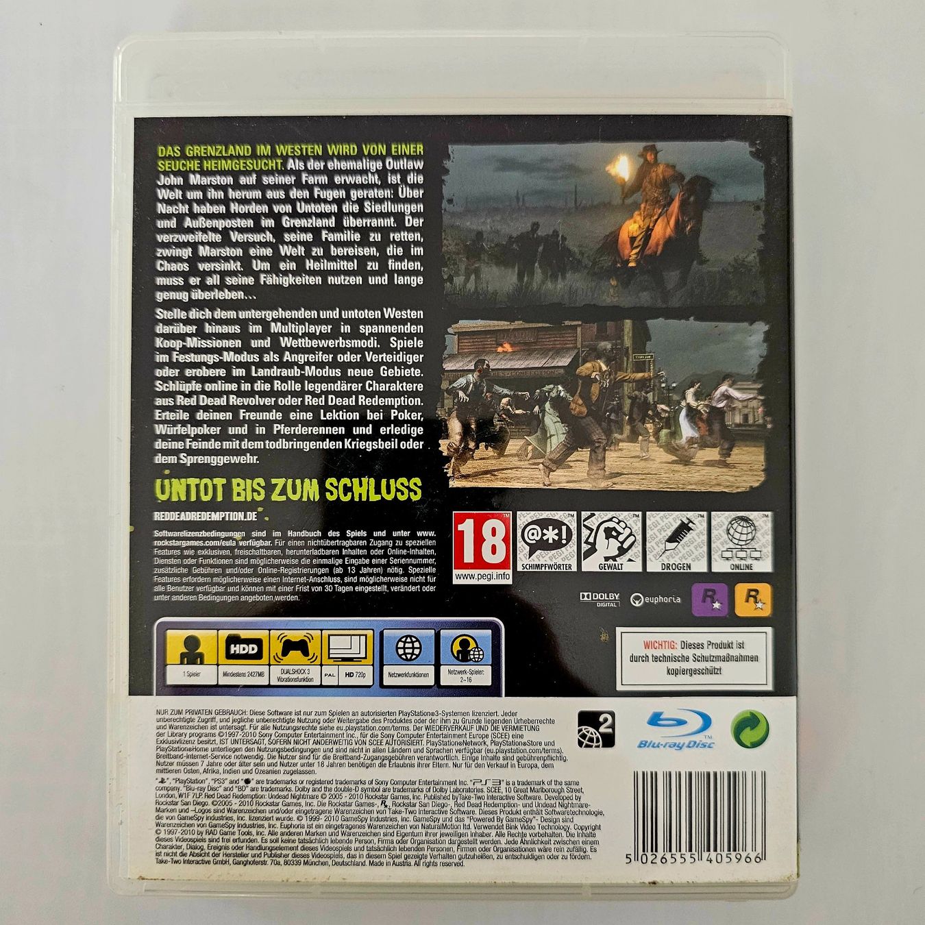 Sony Giochi: Red Dead Redemption Undead Nightmare (PS3) – Usato da Holziken venduto da Miglioregamesnmore 1