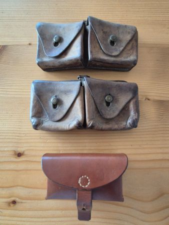 CH-Militär Ledertaschen gebraucht Zustand gemäss Bilder