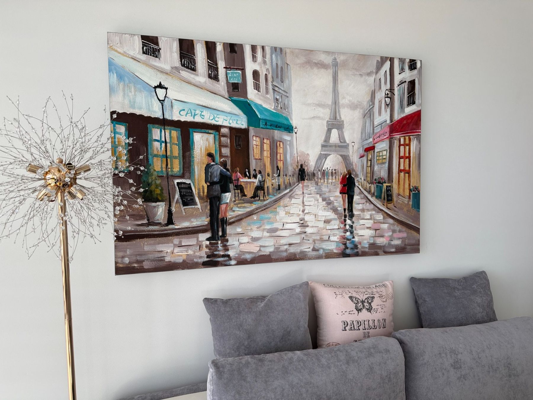 Dipinti: Gemälde Paris Eiffelturm, Kunst, Ölbild, handgemalt – Usato da Buchs AG venduto da NovidarteAG 1