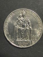 L. 10 1932 Ag!! Super stück, Erhaltung! Vaticano