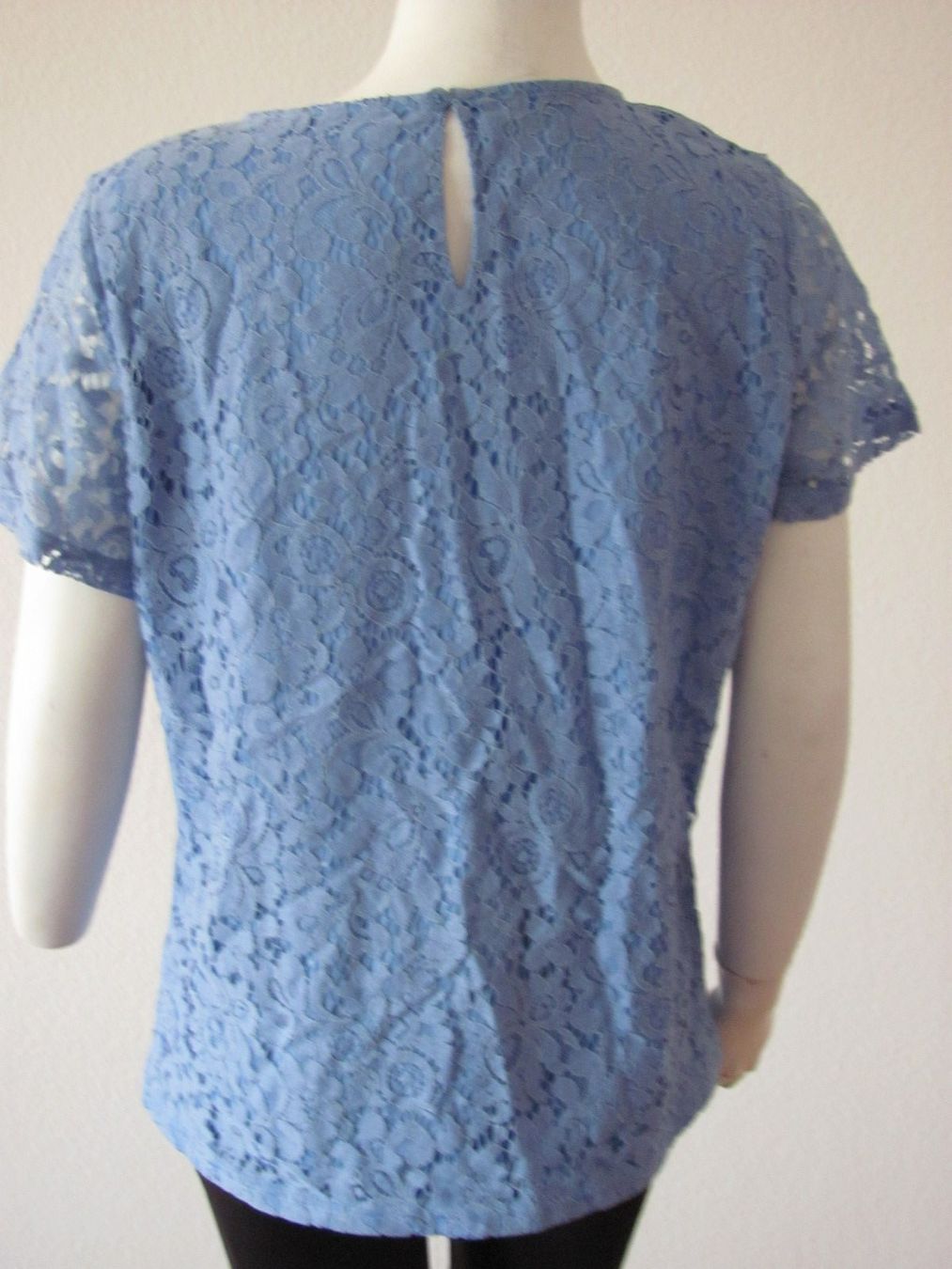 Camicette: Helles Sommer-Spitzentop, Himmelblau, Grösse 40 – Nuovo (secondo la descrizione) da Gümligen venduto da Fantapanda 1