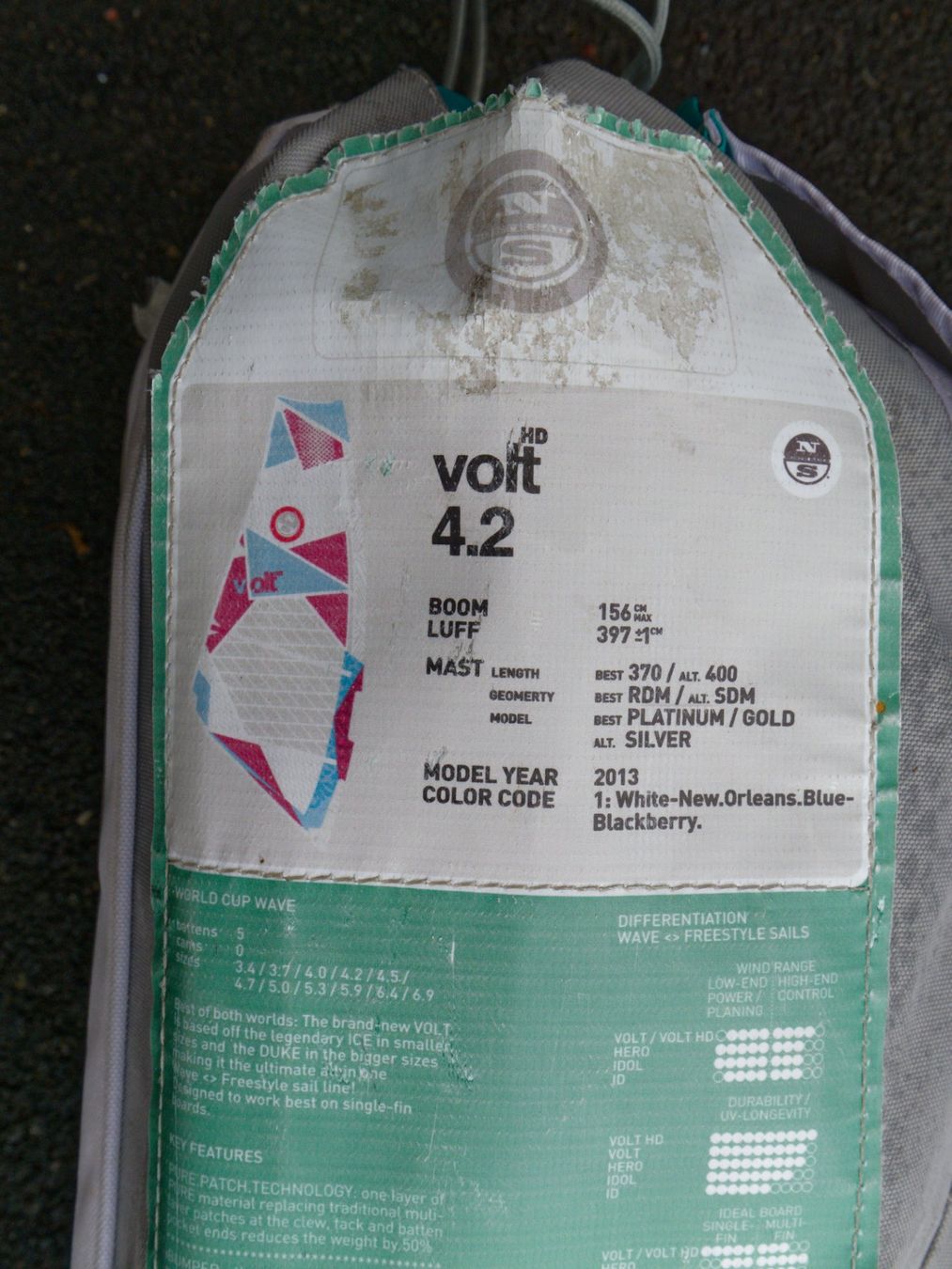 Surf: Voile windsurf 4.2 – Usato da Versoix venduto da ant_v79f 1