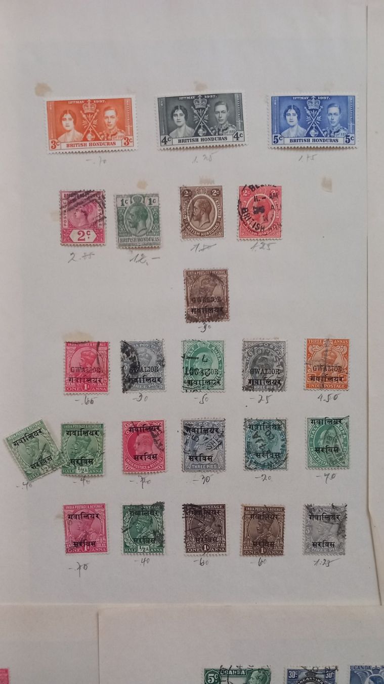 Tous les timbres: Verschiedene Englische Kolonien – D'occasion à Langnau am Albis par Charlytheant 8