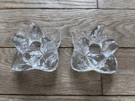 Kosta Boda Eisblume Kerzenhalter Ann Wärff