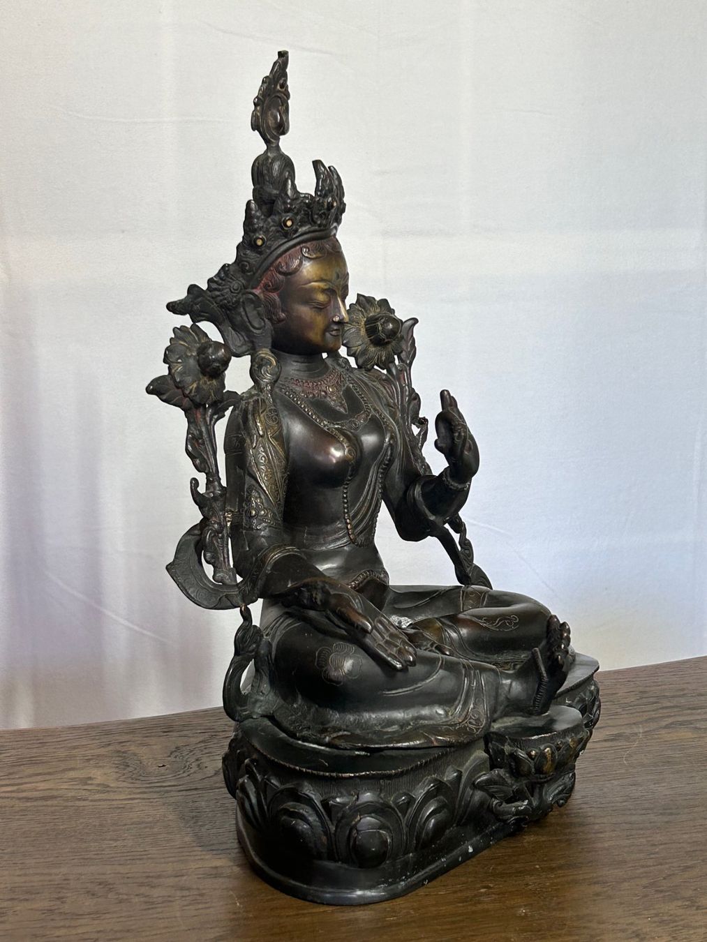 Sculture & Statue: Grüne Tara /  Bronze Skulptur – Nuovo (secondo la descrizione) da Rocourt venduto da Vijay02 7