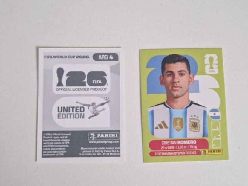 Panini Carte collezionabili: Panini Sticker ARG4 – Nuovo (secondo la descrizione) da Stüsslingen venduto da white_angel86