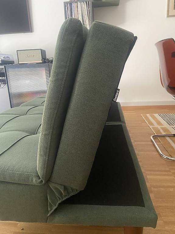 Divani: Schlafsofa RONNE  Grün  3-Sitzer mit Bettfunktion – Usato da Bern venduto da fos_r5vb 1