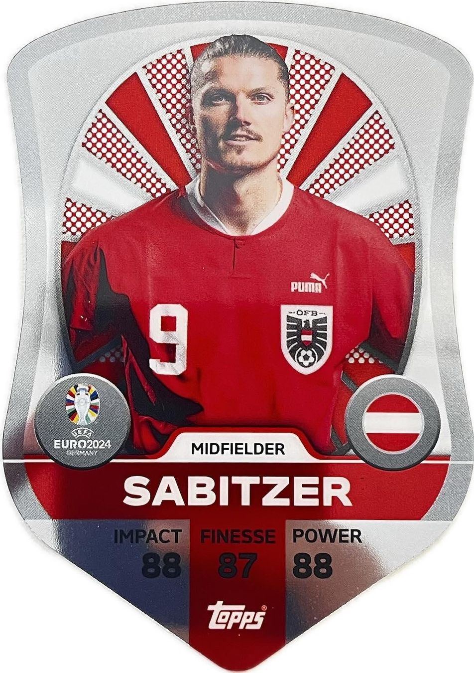 Topps Carte collezionabili: TOPPS ATTAX MATCH CHROME SHIELD SC1 MARCEL SABITZER – Nuovo (secondo la descrizione) da Rain venduto da ivoschn