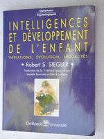 Intelligence et développement de l'enfant évolution modalité